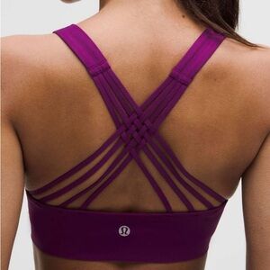 Lululemon FlexyFlex Bra - chilled Grape